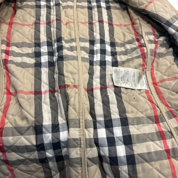 Burberry Brit Quilted Jacket – Beige Nova Check - Picture 4 of 8